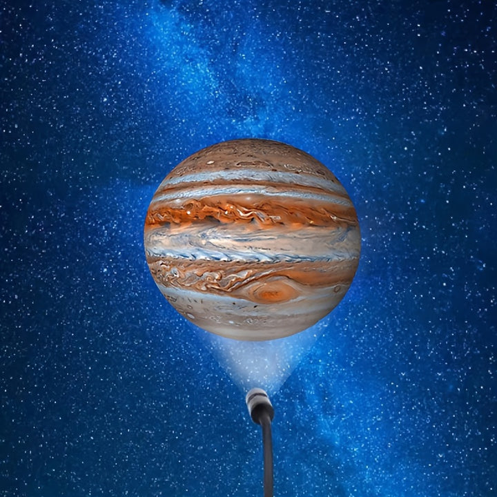 Planet Projector Lamp Earth Moon Jupiter Projector Lamp LED Lamp Bedroom Ceiling Photo Background Decorative Lamp, 360° Rotatable Directional Decorative Lamp Valentine's Day Ceiling Decoration Proposal Wedding Decoration Lam by Casa Perfeita