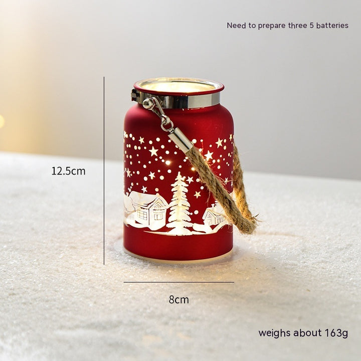 Christmas Luminous Glass Desktop Decoration by 253444