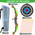 Conjunto Arco e Flecha LED Com 10 Flechas Ventosa Aljava