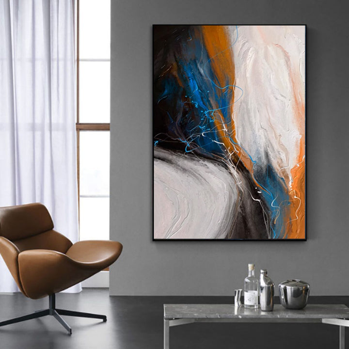 Handmade Oil Painting Canvas Wall Art Decoration Modern Abstract Pictures Artwork Room Aesthetic For Home Decor Rolled Frameless Unstretched Painting by 253444