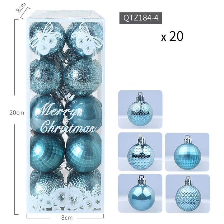 Christmas Ball Minimalist Decorations Hanging Set by 253444