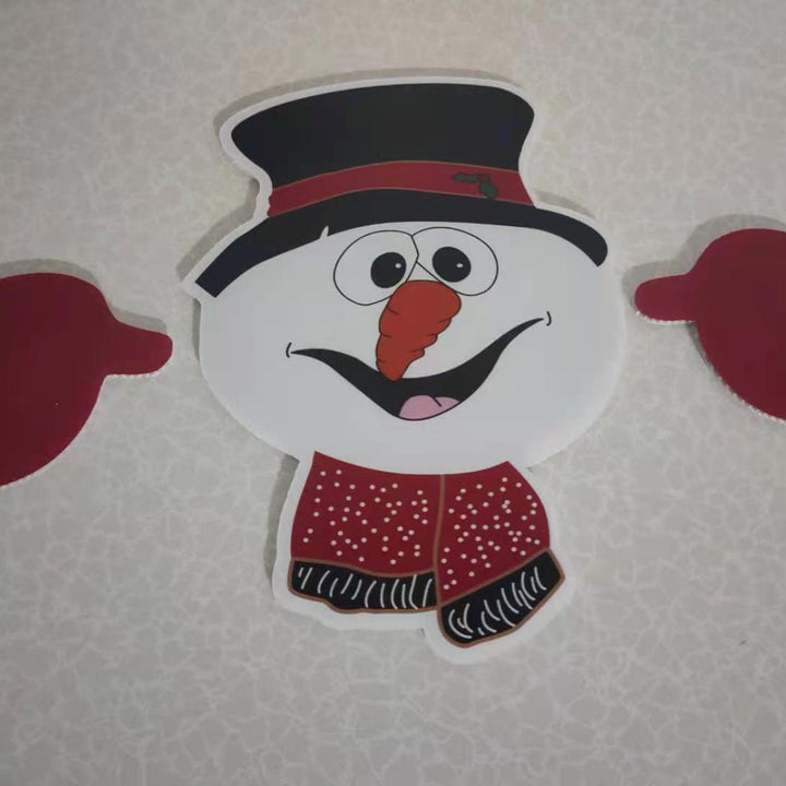 Christmas Themed Fence Garden Top Decoration by 253444