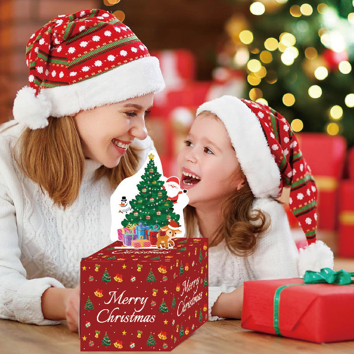 Red Christmas Money Box Christmas Party Decoration by 253444