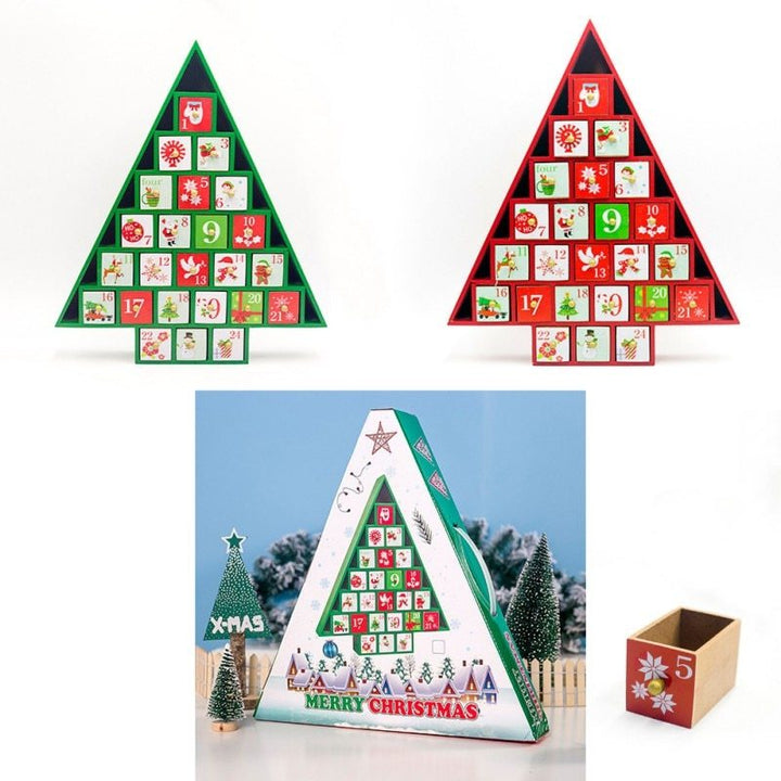Christmas decoration wooden calendar by 253444