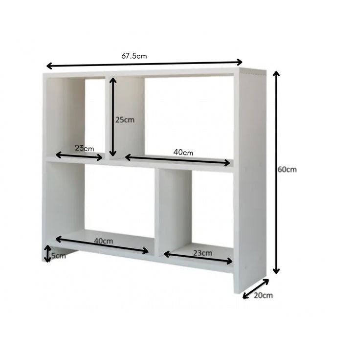 Rack Nicho Aparador MDF 15mm Sala Quarto Escritório Casa Perfetta
