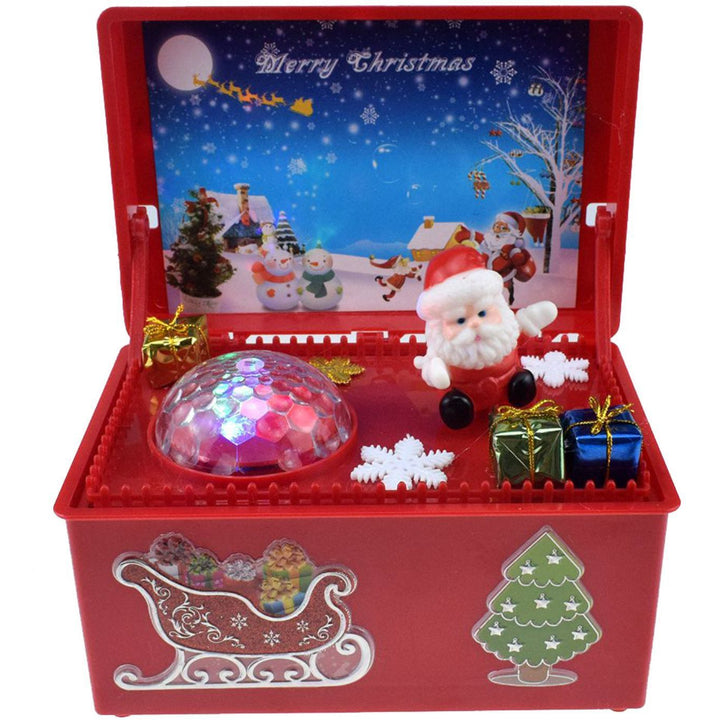Electric lift Christmas music gift box by 253444