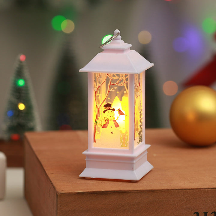 Christmas Decorations Flame Candlestick Lamp by 253444