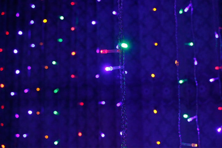 Christmas LED Curtain Lights by 253444