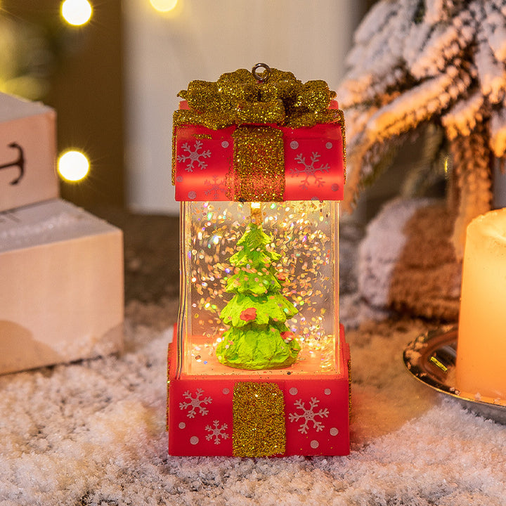 Christmas Decorations Crystal Ball Christmas Gift Box Lights by 253444