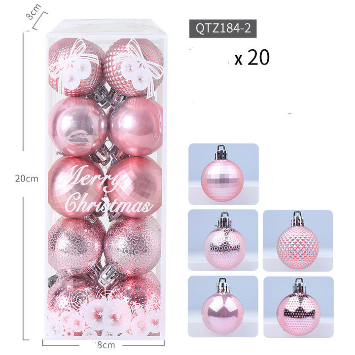 Christmas Ball Minimalist Decorations Hanging Set by 253444