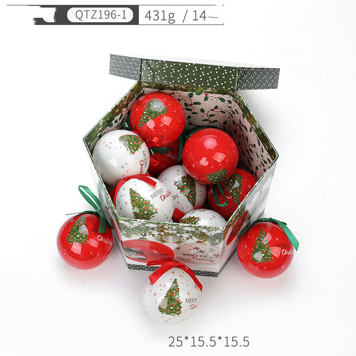 Christmas Gift Box With Christmas Tree Decoration Pendant by 253444