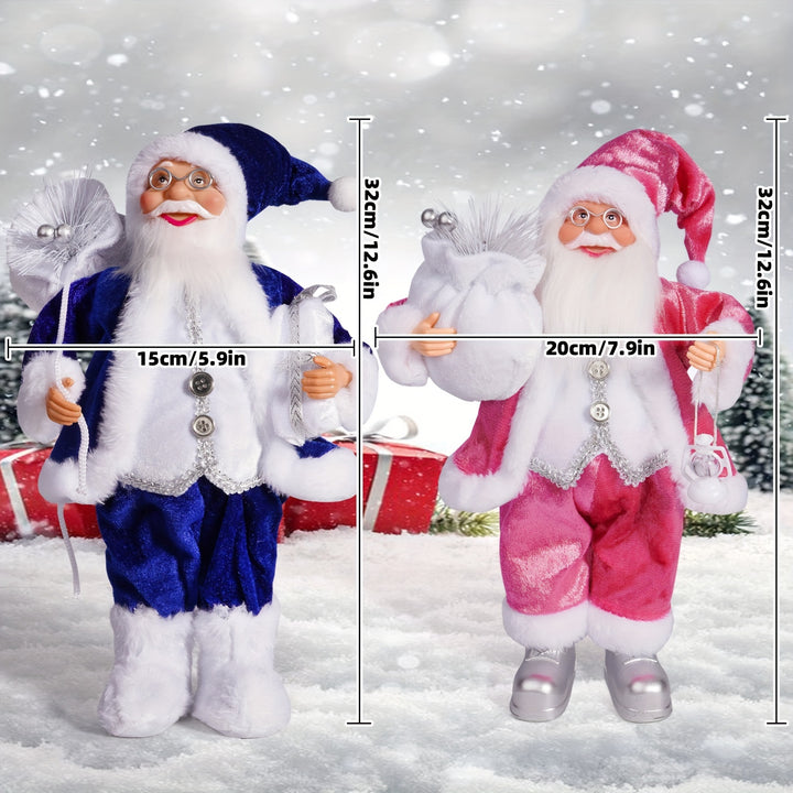 Figura Papai Noel 12 Polegadas Decoração Natal Para Festas by Casa Perfeita