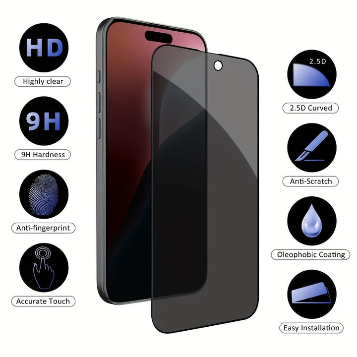 Kit Proteções Privacidade Tela Lentes Para IPhone 11 a 16