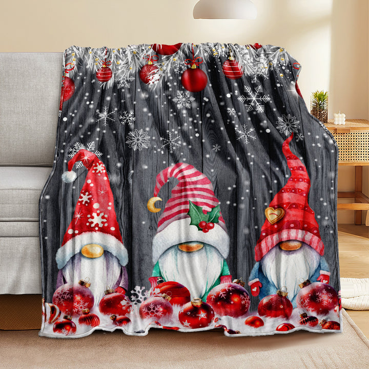 Manta de Natal Reversível Quatro Estações para Sofá Cama