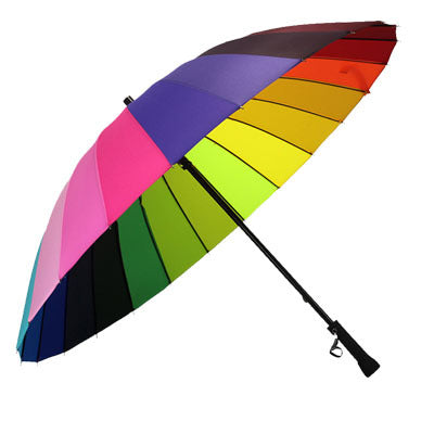 Rainbow Festival Umbrella by 253444