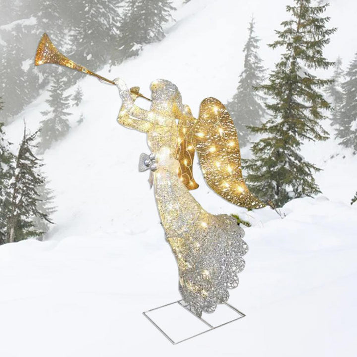 Decorações Em Acrílico Jardim Natal Brilho Translúcido