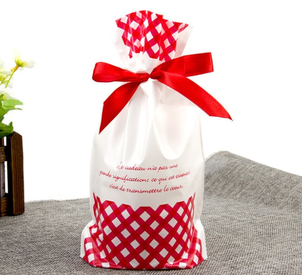 Christmas old man tree drawstring bag by 253444