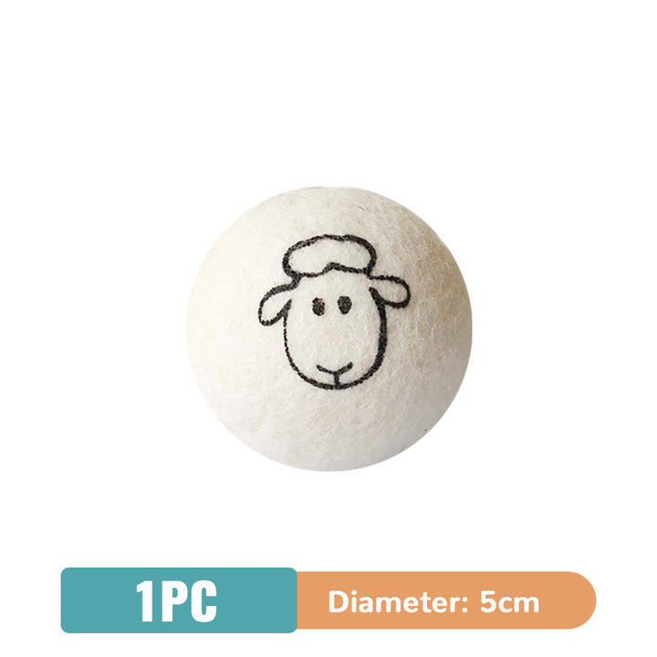 Bolas de Lã para Secadora Elimina Eletricidade Estática Lar