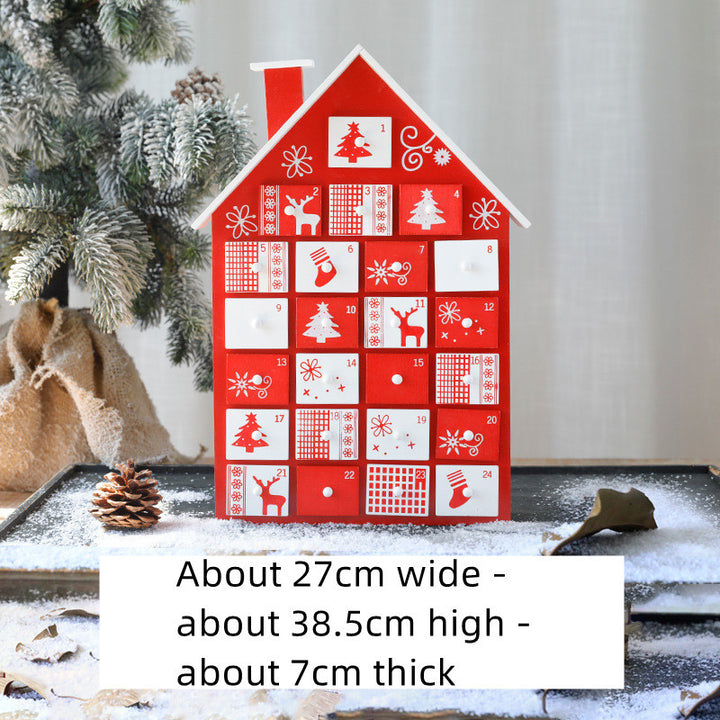 Christmas decoration wooden calendar by 253444