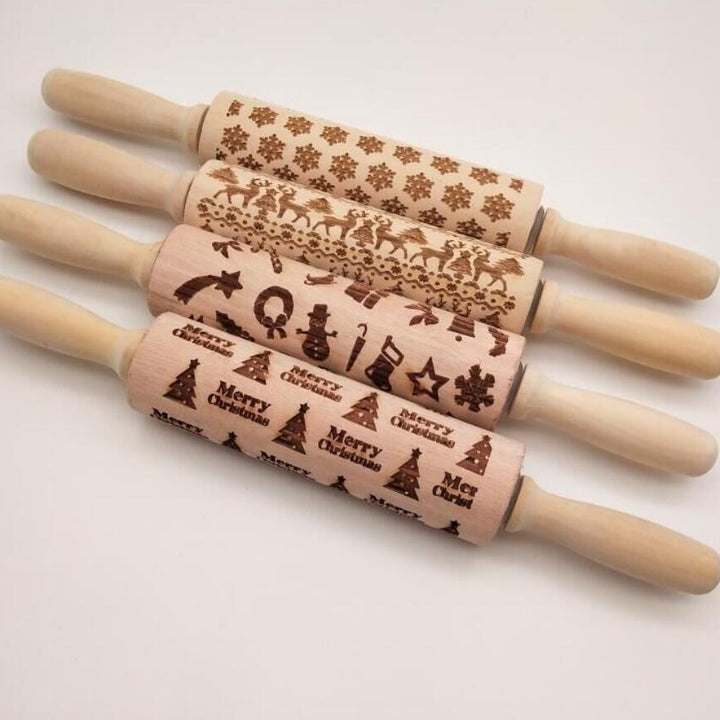 Rolling Pin Christmas Embossing by 253444