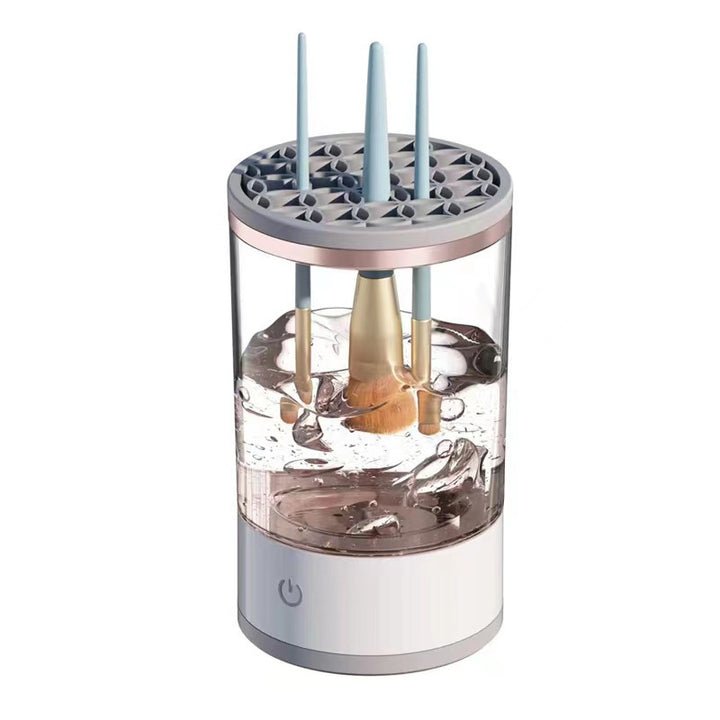 Limpador Elétrico Portátil de Pincéis de Maquiagem com Carregamento USB