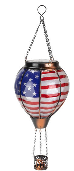 Christmas Solar Hot Air Balloon Lantern Outdoor Decoration by 253444