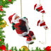 Electric Santa Claus Climbing Ladder Plastic by 253444
