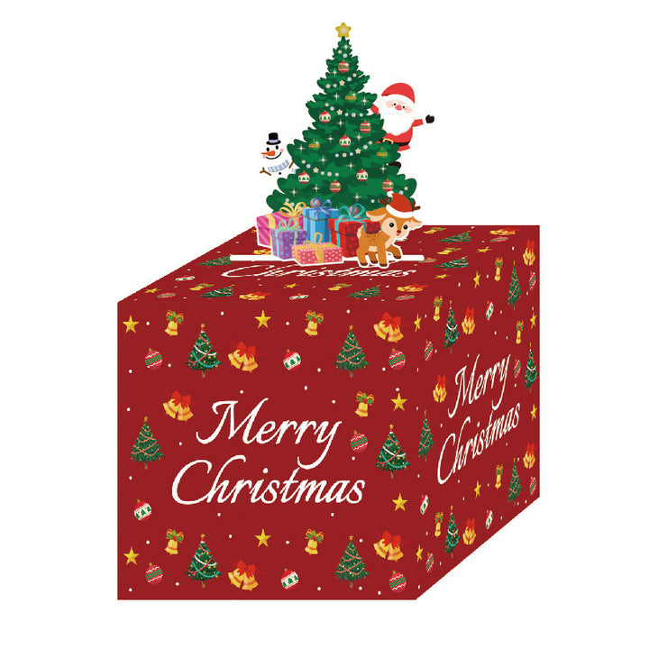 Red Christmas Money Box Christmas Party Decoration by 253444