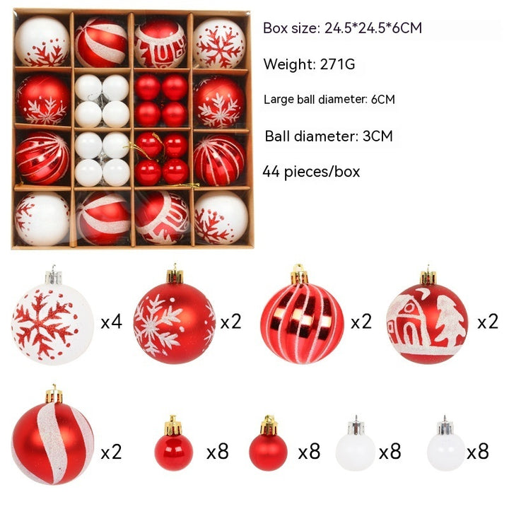 Christmas Tree Decoration Colorful Ball Gift Set by 253444
