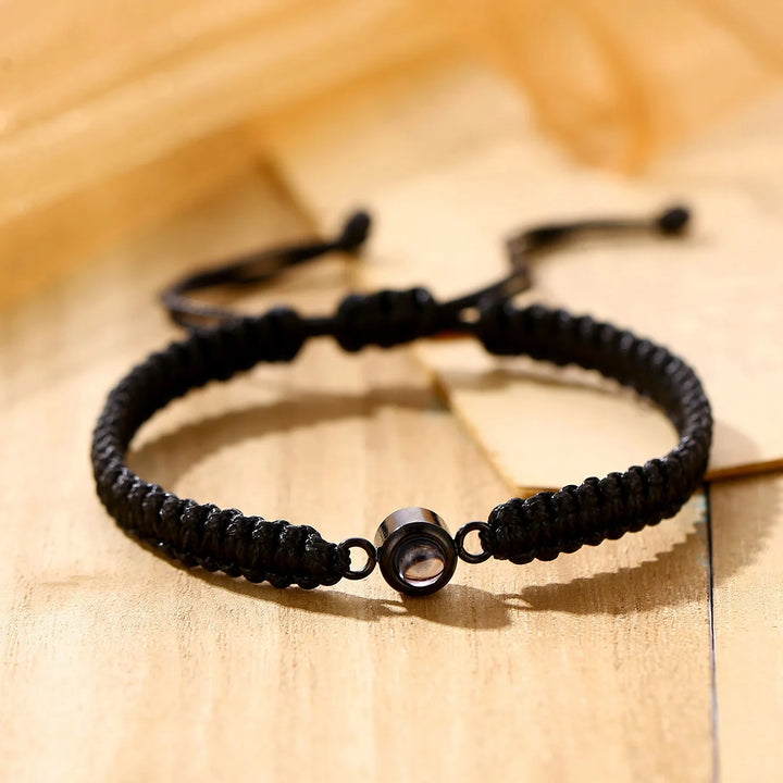 Pulseira Personalizada Com Foto Projeção