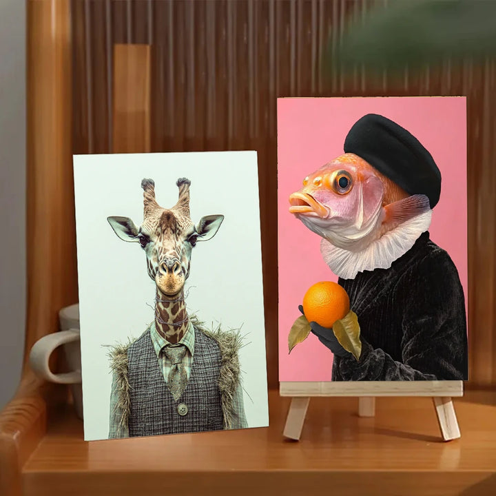 Cartões Postais Criativos Mundo Animal 32 Peças Presentes