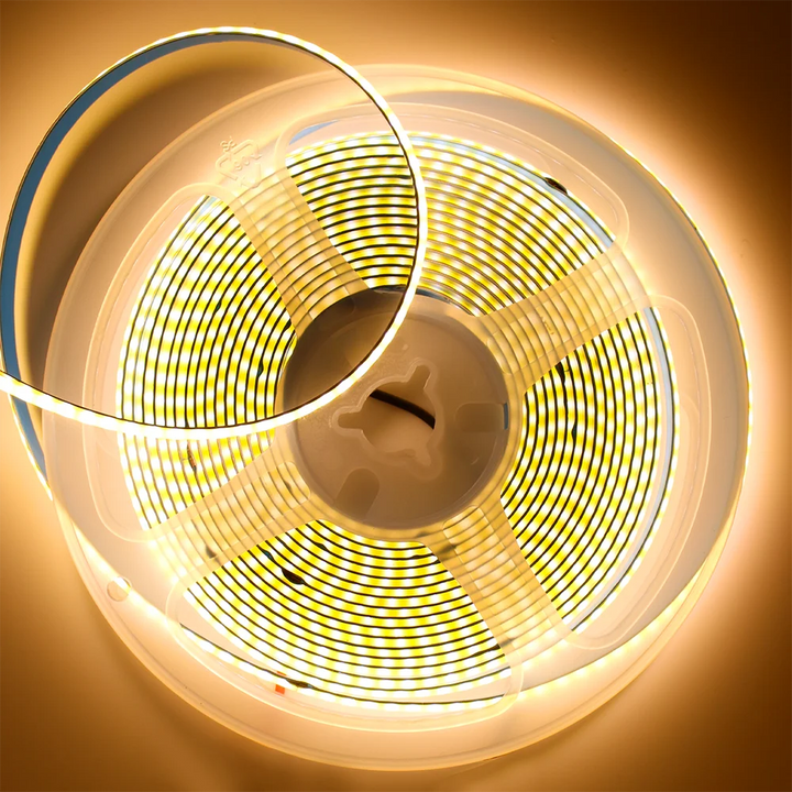 Fita Cob Super Led 5 Metros 320led/m 12v Ip20 Alto Brilho by Casa Perfeita