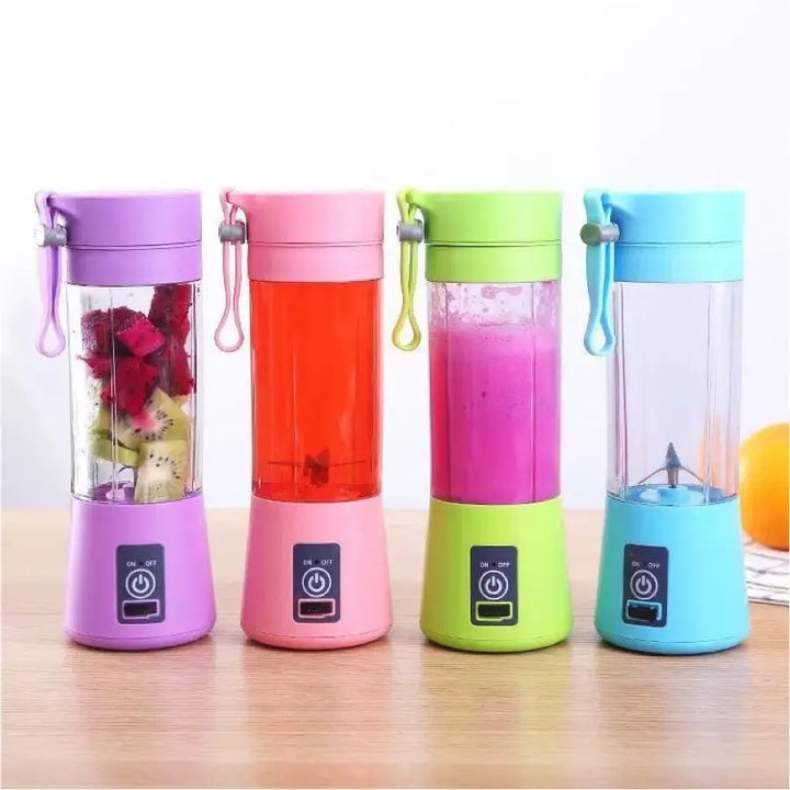 Mini Liquidificador Portátil Usb Juice Cap Take Shake 6 Lâminas Recarregavel by Casa Perfeita