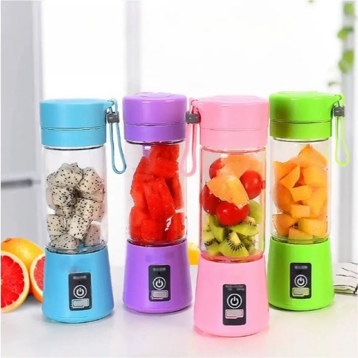 Mini Liquidificador Portátil Usb Juice Cap Take Shake 6 Lâminas Recarregavel by Casa Perfeita