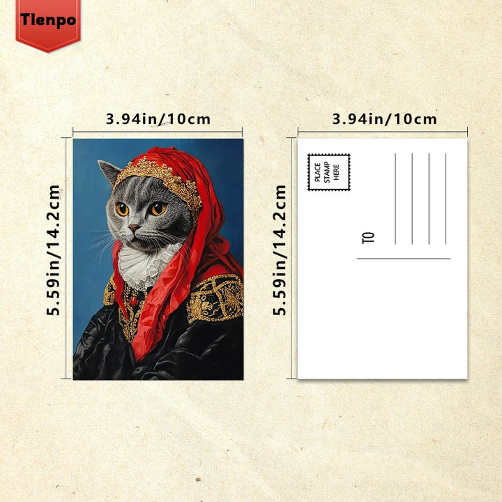 Cartões Postais Criativos Mundo Animal 32 Peças Presentes