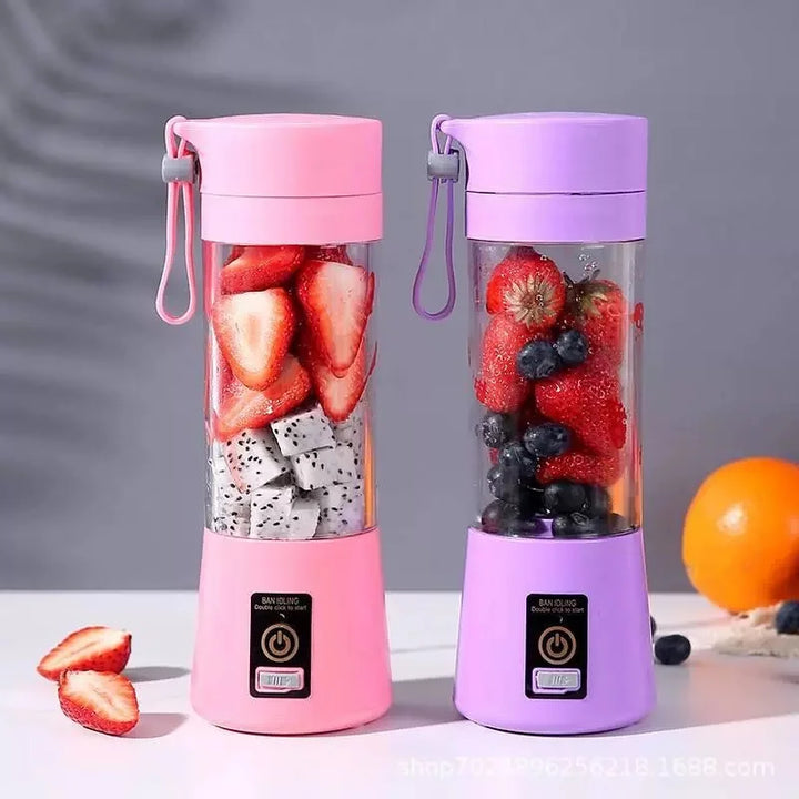 Mini Liquidificador Portátil Usb Juice Cap Take Shake 6 Lâminas Recarregavel by Casa Perfeita