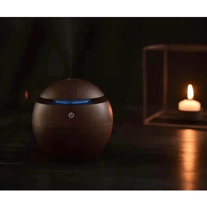 Umidificador Aromatizador Difusor Óleo Essencial 7 Cores