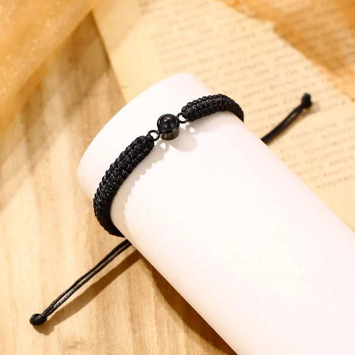 Pulseira Personalizada Com Foto Projeção