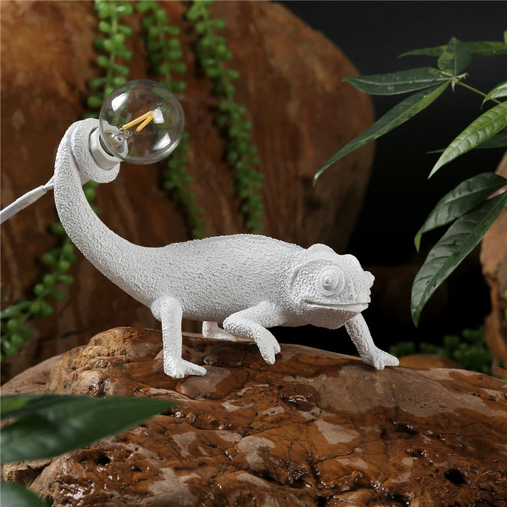 lagarto lâmpada de parede ser noite dormitório luz da noite sala estar decoração casa bonito resina animal camaleão luminárias lâmpadas cabeceira by Casa Perfeita