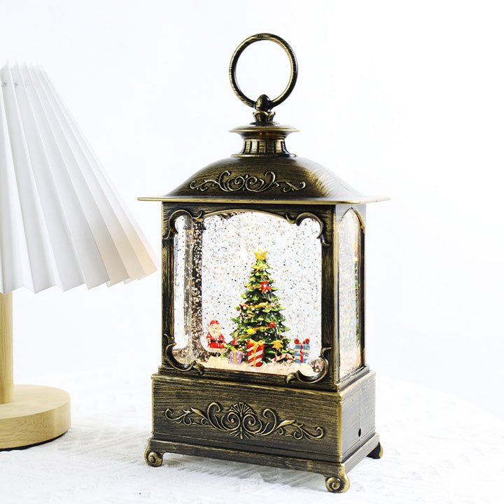 Christmas Decoration Decoration Crystal Lamp Music Box by 253444