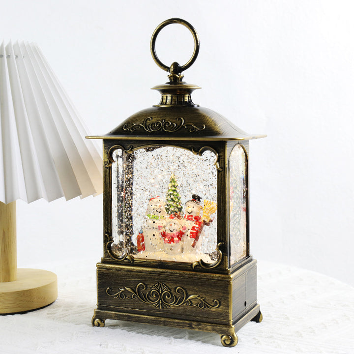 Christmas Decoration Decoration Crystal Lamp Music Box by 253444