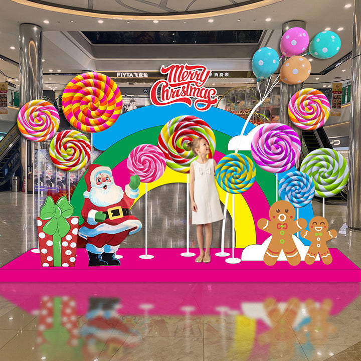 Creative Large Lollipop Ornaments Christmas Decorations by 253444