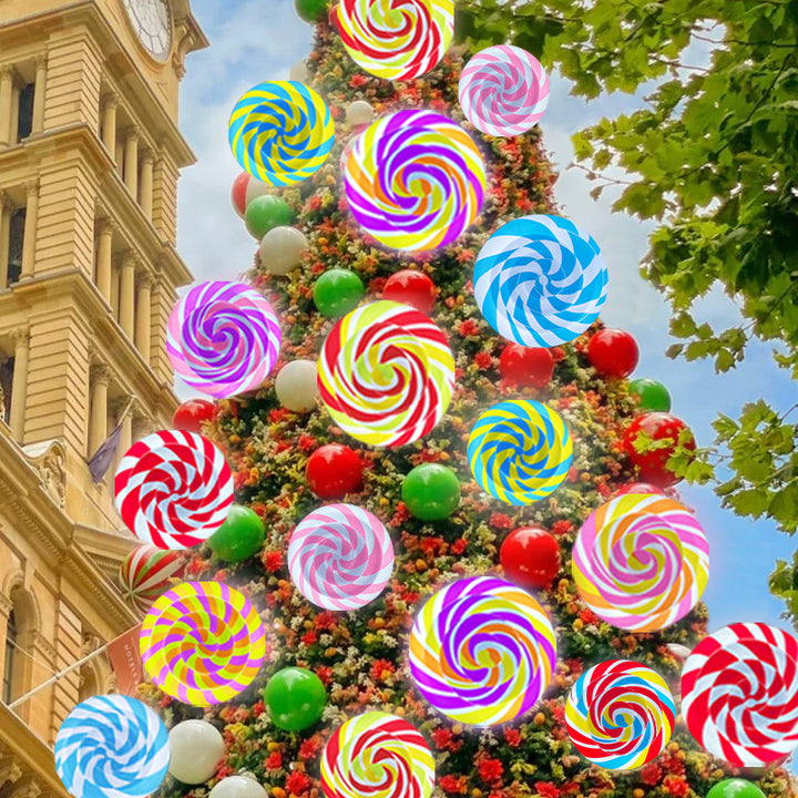 Creative Large Lollipop Ornaments Christmas Decorations by 253444