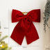 Christmas Decorations 60cm Red Lint Bowknot Christmas Accessories by 253444