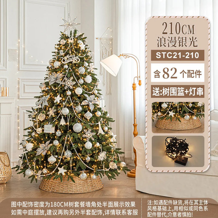 Árvore De Natal  Com Enfeites LED