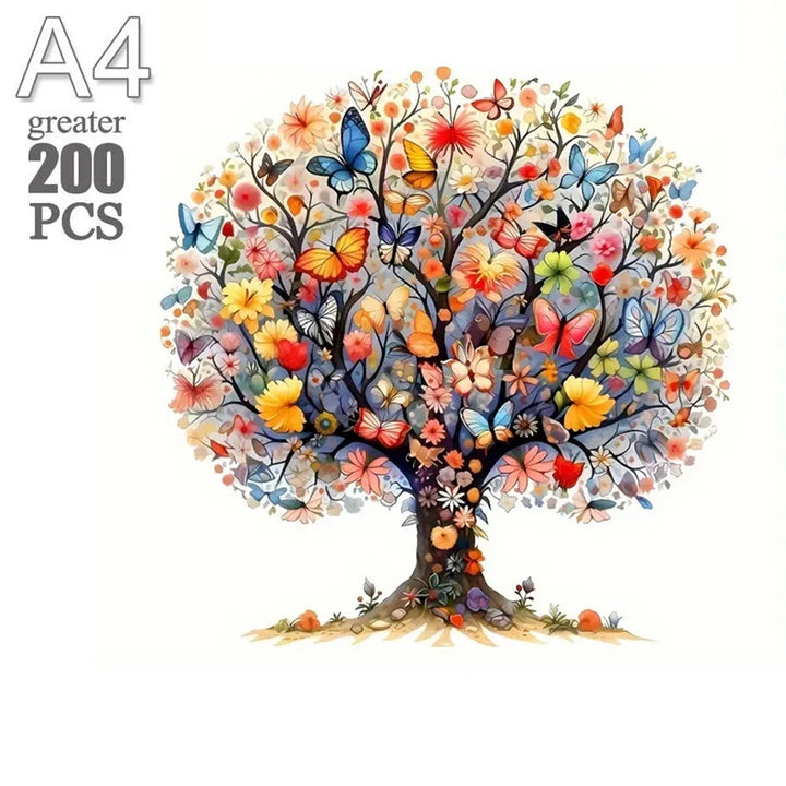 Guitarra De Madeira Quebra Cabeças 3D Educativa Infantil