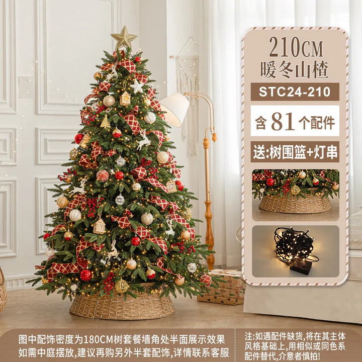 Árvore De Natal  Com Enfeites LED