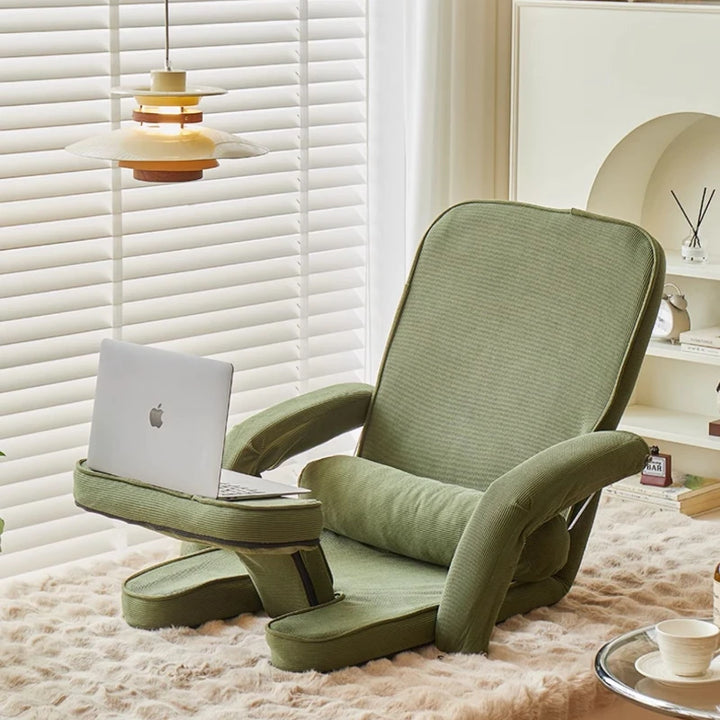 Tatami sofá ajustável dobrável cadeira de escritório preguiçoso multi-posição reclinável durável relaxamento lounge assento conversível sofá by Casa Perfeita