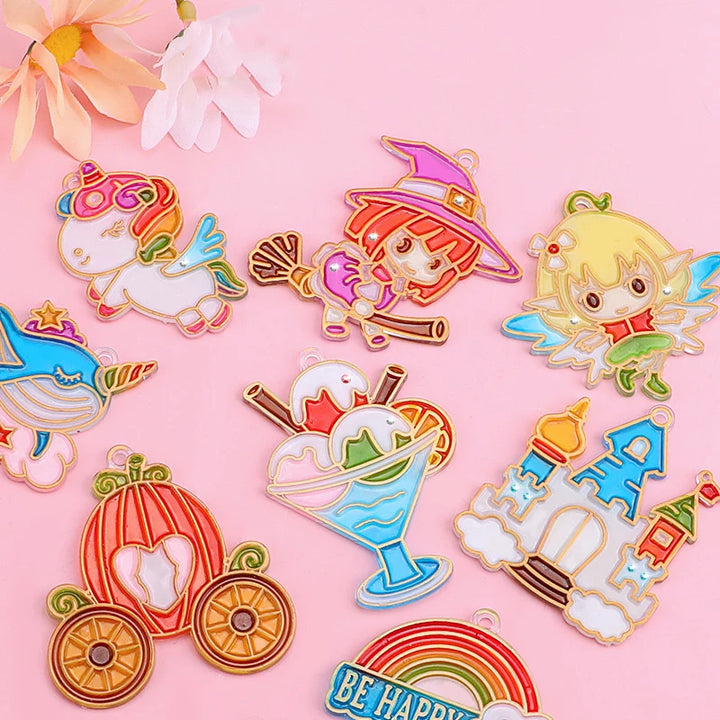 Kit Pintura Cristal Crianças Brilho Cintilante Suncatcher