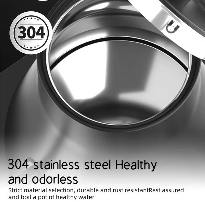 Chaleira Elétrica Inox 900ml Desligamento Automático 1200W